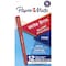 Paper Mate Pen, Ballpoint, Write Bros, 0.8mm, 12/DZ, Red PK PAP2124517 - alternate 1